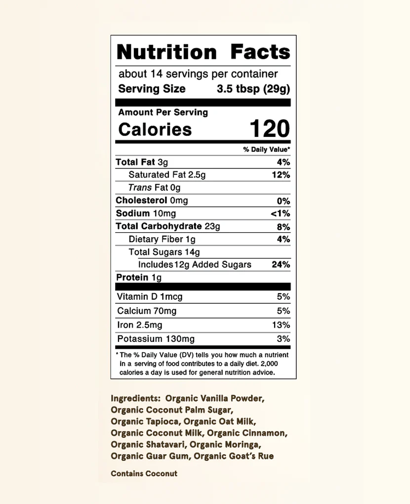 Organic Lactation Latte: Single - Image 6